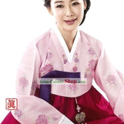 Traditional Korean Women Hanbok Dress