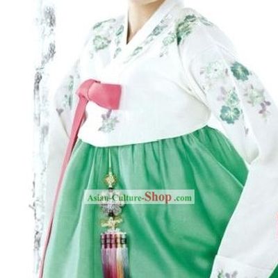 Korean Traditional Women Hanbok Formal Clothing