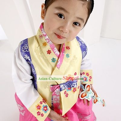 Traditional Korean Everyday's Wear Hanbok for Female Kids