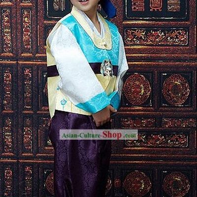 Traditional Korean Children Birthday Hanbok Clothing