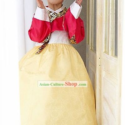 Traditional Korean Children Ceremony Birthday Hanbok Clothing