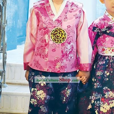 Traditional Korean Children National Costumes for Boys