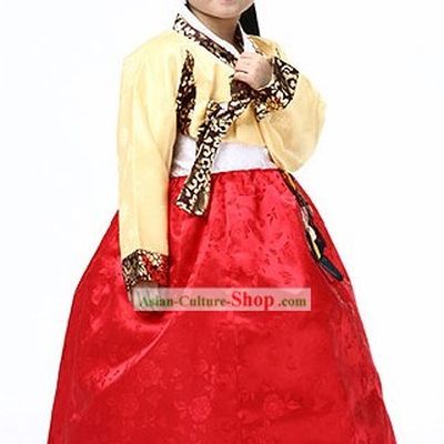 Traditional Korean Costumes for Children