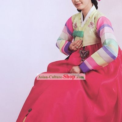 Traditional Korean Women Hanbok Dress