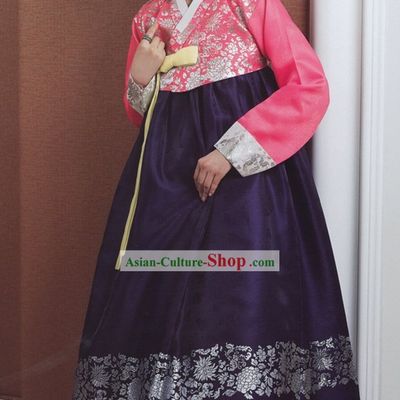 Traditional Korean Ceremonial Hanbok Attire