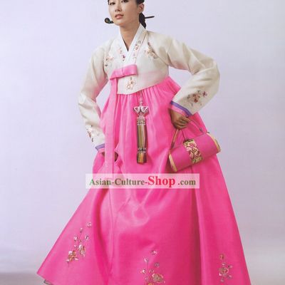 Traditional Korean Ceremonial Formal Women Hanbok