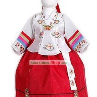 Traditional Korean Children Girl Butterfly Formal Hanbok