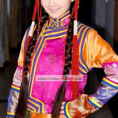 Qing Dynasty Mongolian Prince Costumes Full Set