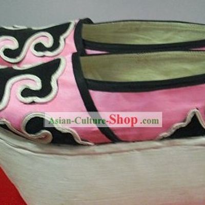 Traditional Chinese Beijing Opera Thick Sole Shoes
