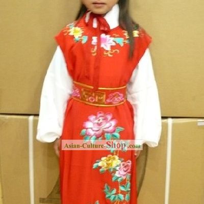 Chinese Opera Dream of the Red Chamber Jia Baoyu Costumes Full Set for Children