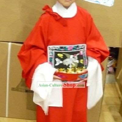 Chinese Opera Number One Scholar Costumes Full Set for Children