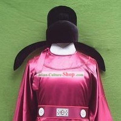 Tang Dynasty Governor Costumes and Hat Set