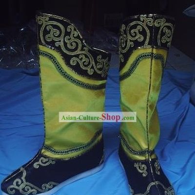 Traditional Chinese Han Clothing Shoes for Men