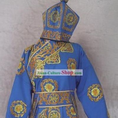 Chinese Opera Wu Sheng Men Fighting Costumes and Hat