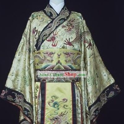 Ancient Han Dynasty Emperor Dragon Clothes