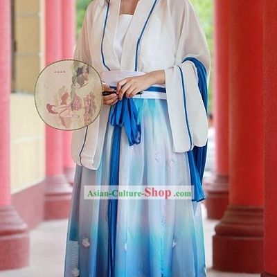 Chinese Hanfu Girl Clothing Set