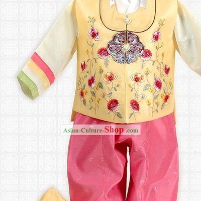 Korean Prince Costume and Hat Complete Set