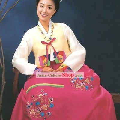 Traditional Korean Modern Hanbok Clothing for Women