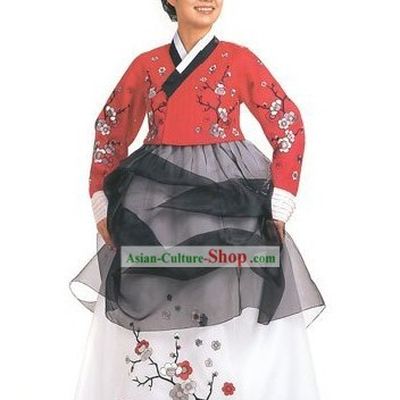 Traditional Korean Modern Hanbok Clothing for Women