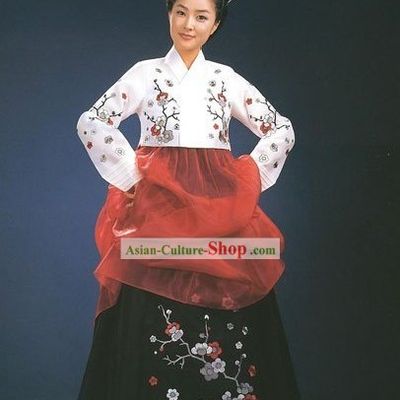 Traditional Korean Modern Hanbok Clothing for Women