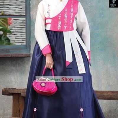 Traditional Korean Modern Hanbok Clothing for Women
