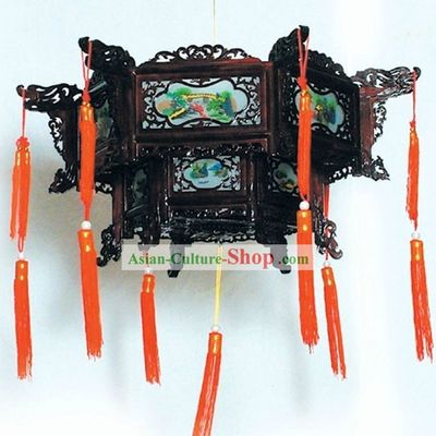 Traditional Chinese Ceiling Wooden Palace Lantern