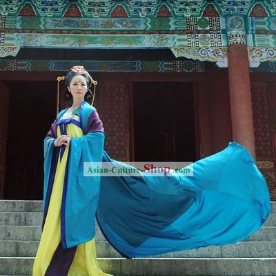 Ancient Chinese Tang Dynasty Empress Attire Complete Set