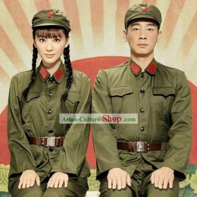 Chinese Reminiscence Old Time Uniform