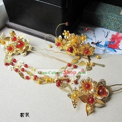 Ancient Chinese Beauty Headpiece Set
