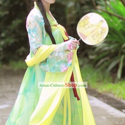 Ancient Chinese Tang Dynasty Royal Lady Han Fu Clothing