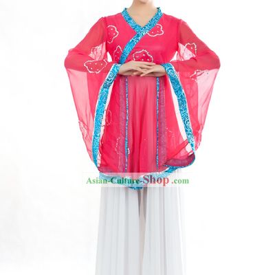 Traditional Chinese Umbrella Dance Costumes Complete Set
