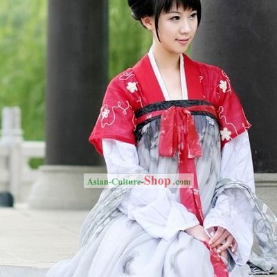 Chinese Classical Tang Dynasty Beauty Costume