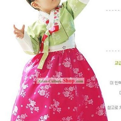 Traditional Korean Girls Hanbok Clothing