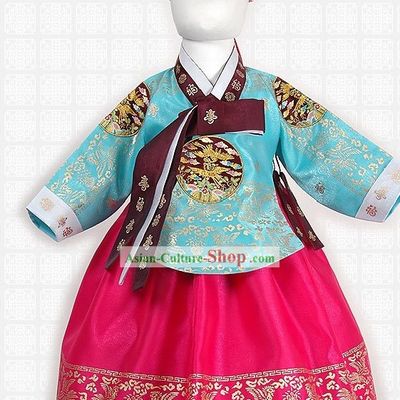 Traditional Korean Children Imperial Hanbok Clothing
