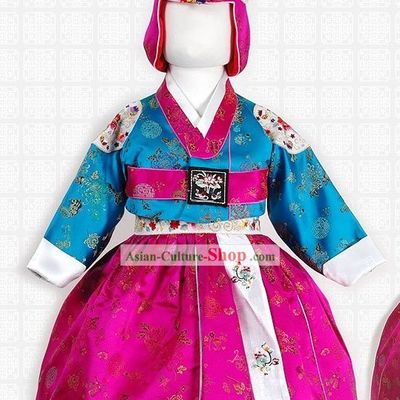 Traditional Korean Children Royal Court Dress