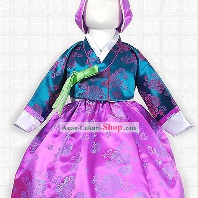 Traditional Korean Children Imperial Hanbok Clothing