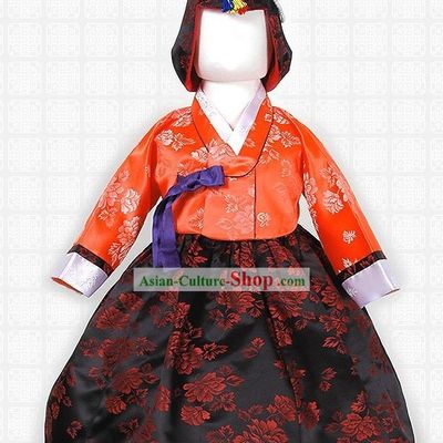 Traditional Korean Children Imperial Hanbok Costumes