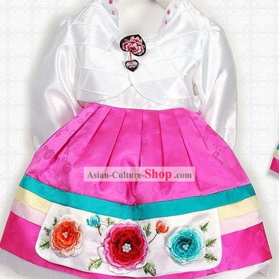 Traditional Korean Modern Hanbok Complete Set