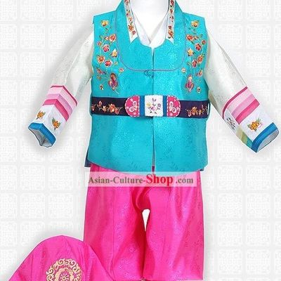 Traditiona Korean Children Clothing Complete Set