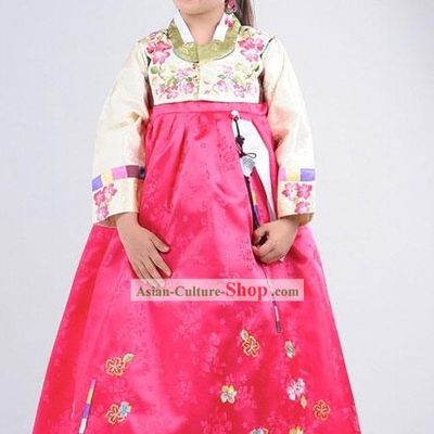 Traditional Korean Girls Hanbok