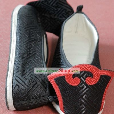 Traditional Chinese Handmade Black Shoes