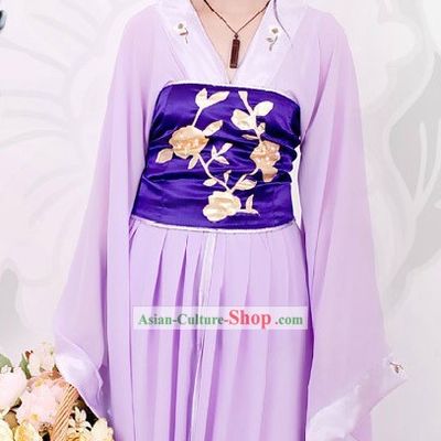 Chinese Classical Purple Hanfu for Women