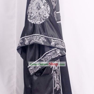Stunning Embroidered Dragon Han Chinese Clothing for Men
