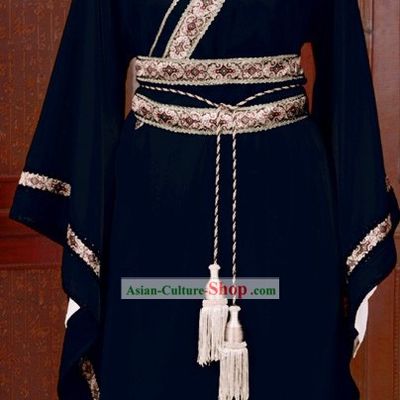 Ancient Chinese Black Men Costumes