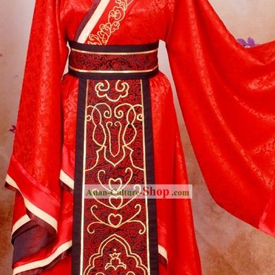 Ancient Chinese Wedding Wear for Bridegrooms