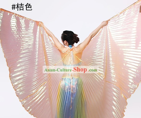Big Orange Color Butterfly Dance Wings