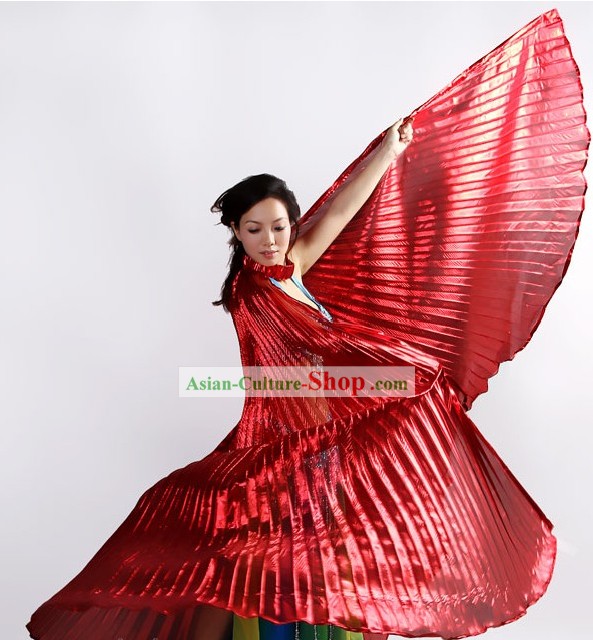 Big Red Butterfly Dance Wings