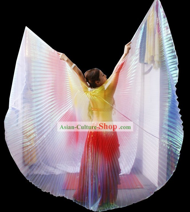 Rainbow Color Big Dance Wings
