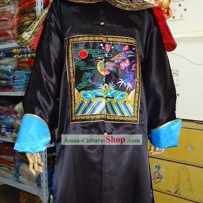Qing Dynasty Official Vestment Costumes and Hat