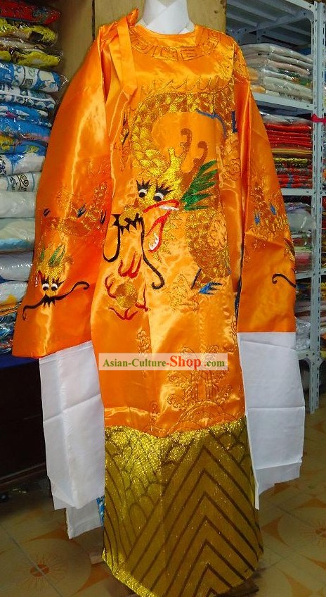 Peking Opera Da Long Mang Emperor Dragon Costumes for Men